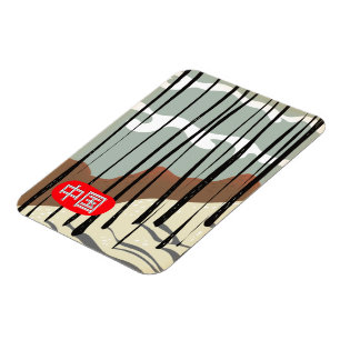 China Magical Winter Forest Magnet