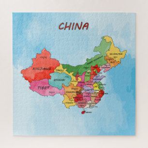 China Map Jigsaw Puzzle