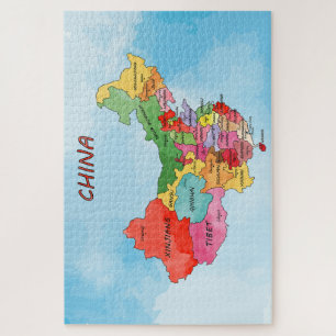 China Map jigsaw puzzle