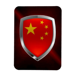 China Metallic Emblem Magnet