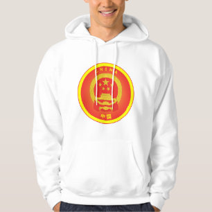 China National Emblem Circle Shape Hoodie