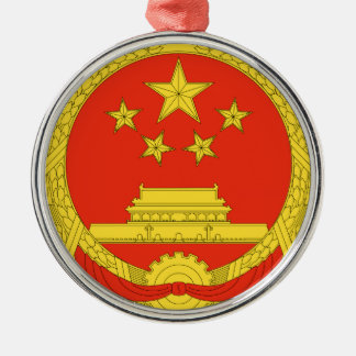 China National Emblem Metal Tree Decoration