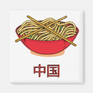 China Noodles Magnet