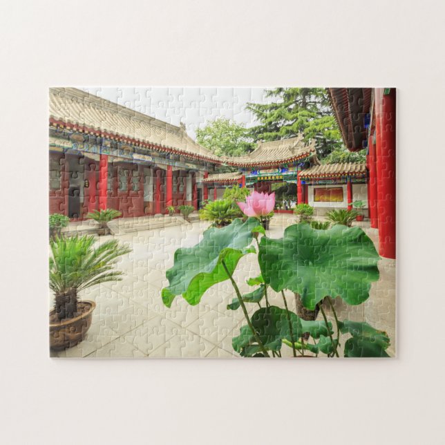 China Pagoda Interior Jigsaw Puzzle (Horizontal)