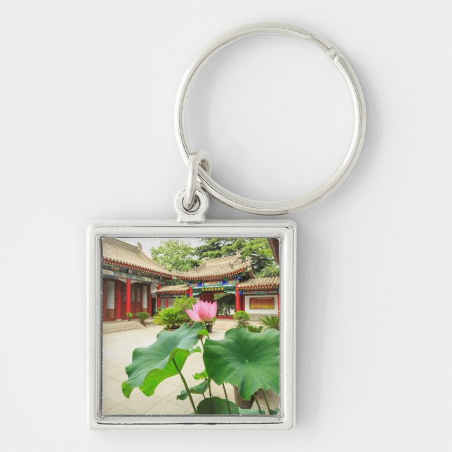 China Pagoda Interior Key Ring (Front)