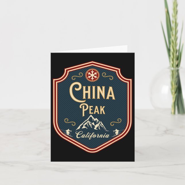 China Peak  Card (Front)