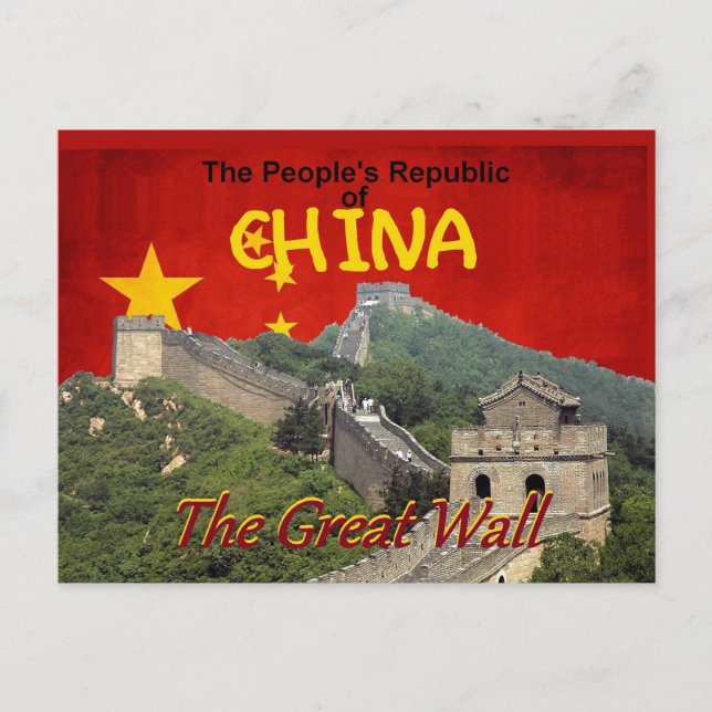 CHINA POSTCARD (Front)