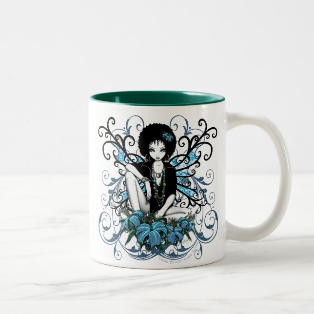 China Retro Lilly Fantasy Mug (Right)