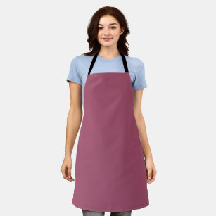 China Rose Solid Colour Apron