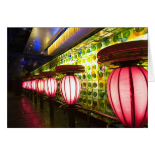 China, Shanghai. Bar in the Xin Tian Di bar