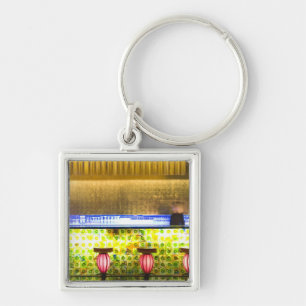 China, Shanghai. Bar in the Xin Tian Di bar 2 Key Ring