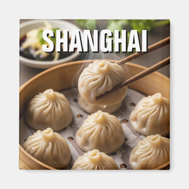 China Shanghai Xiaolongbao Magnet (Front)