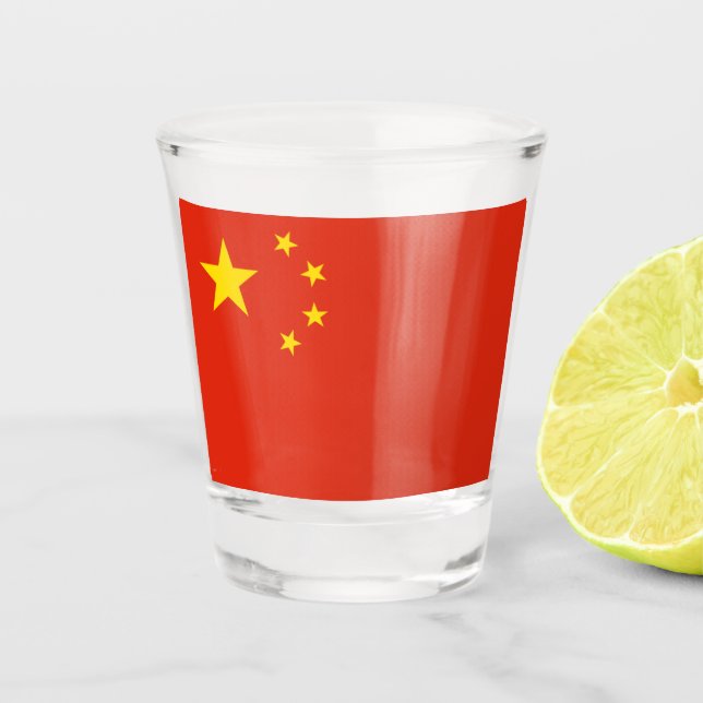 CHINA SHOT GLASS  (Front)
