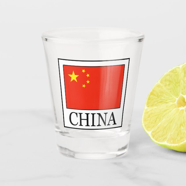 China Shot Glass (Front)