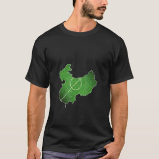 China Soccer Football Court T-Shirt