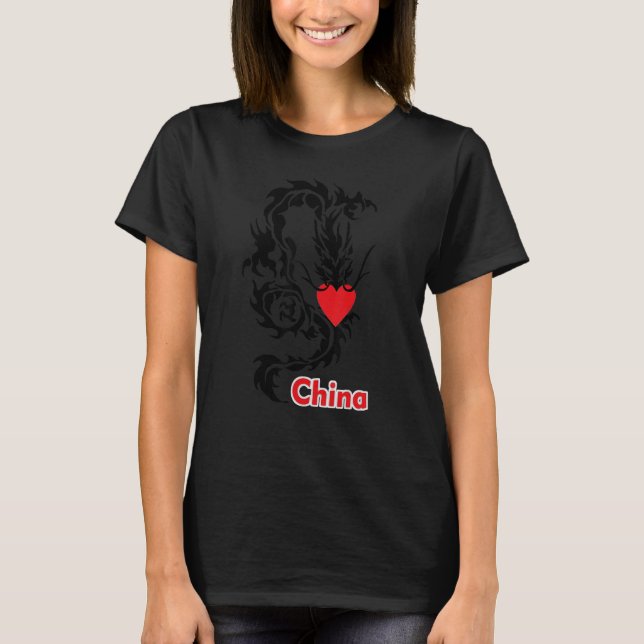 China souvenir  for men women 2 T-Shirt (Front)