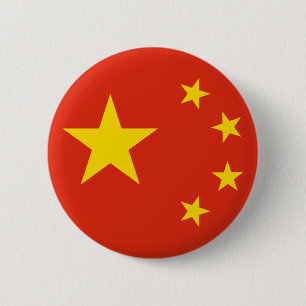 China Stars 6 Cm Round Badge