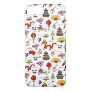 China Symbols Pattern iPhone 8/7 Case