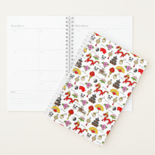 China Symbols Pattern Planner