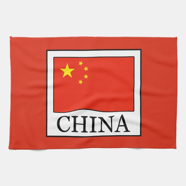 China Tea Towel (Horizontal)