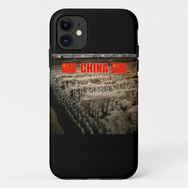CHINA Terracotta Army Case-Mate iPhone Case (Back)