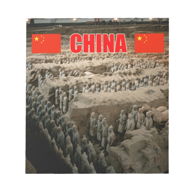 CHINA Terracotta Army Notepad (Front)