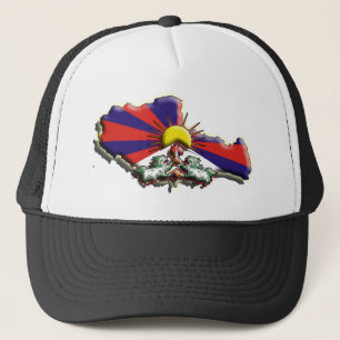 China: Tibet (3d) Trucker Hat