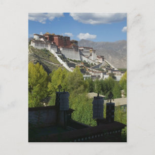 China, Tibet, Lhasa, Potala Palace 2 Postcard