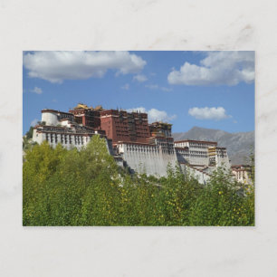 China, Tibet, Lhasa, Potala Palace 3 Postcard