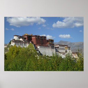 China, Tibet, Lhasa, Potala Palace 3 Poster