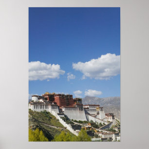 China, Tibet, Lhasa, Potala Palace Poster