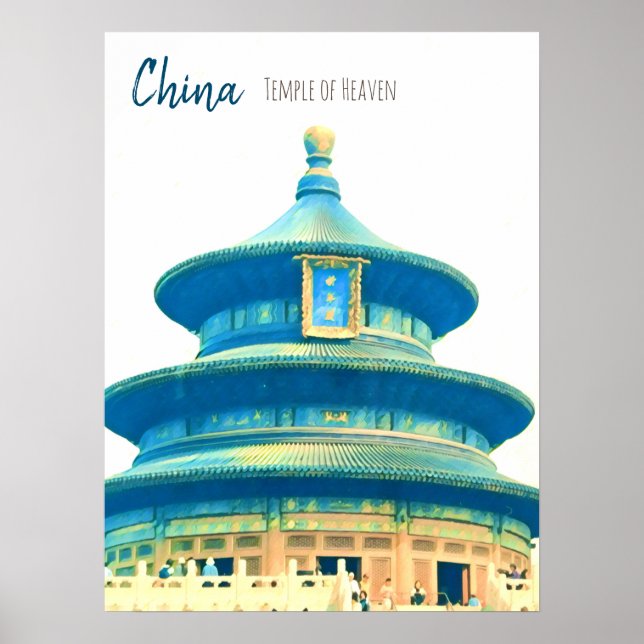 China travel Temple of Heaven Poster (Front)
