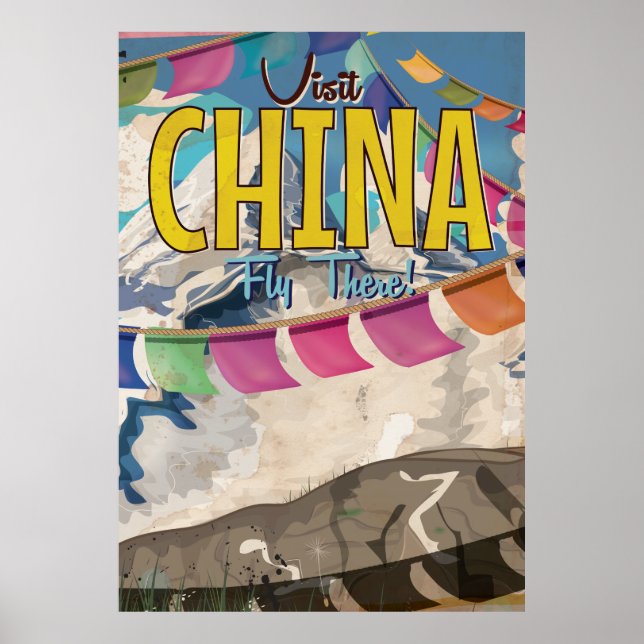 China Vintage Travel poster (Front)