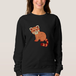 China Wildlife Chinese Forest Animal Wild Red Pand Sweatshirt