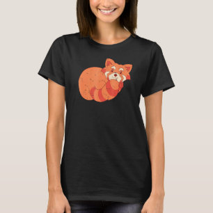 China Wildlife Red Panda Forest Animal Cute Red Pa T-Shirt