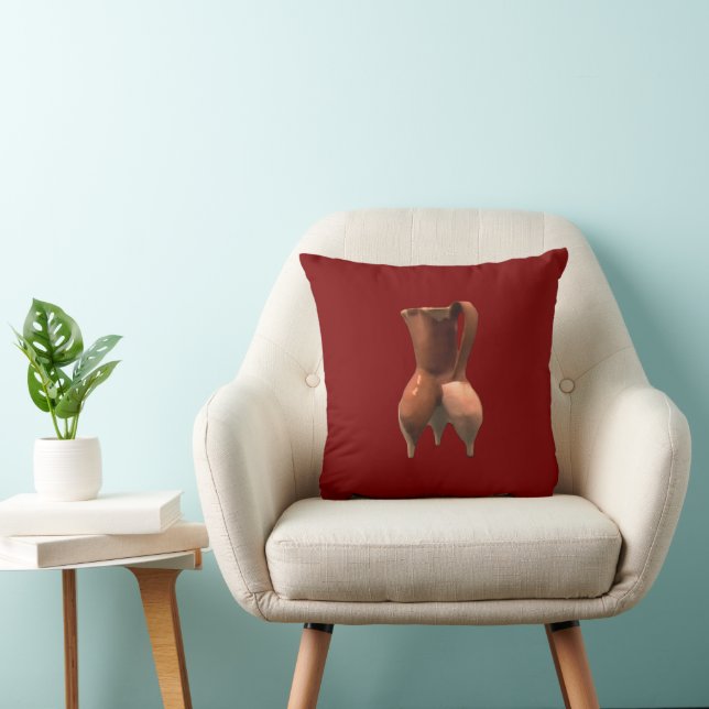 China Wine Pottery jGibney The Museum Zazzle Cushion (Chair)