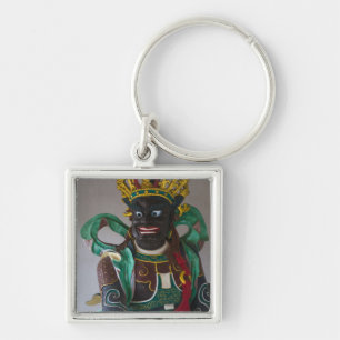 CHINA, Yunnan Province, Kunming. Bamboo Temple Key Ring