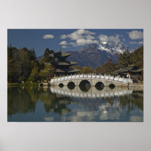 CHINA, Yunnan Province, Lijiang. Lijiang Old Poster