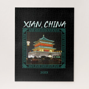 China's Ancient Xian Bell Tower Jigsaw Puzzle