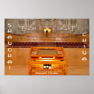 China's largest organ poster