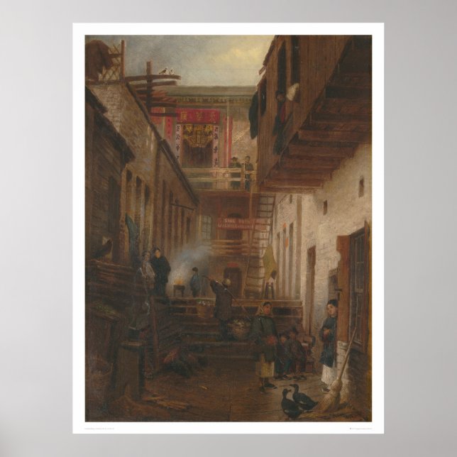 Chinatown Alley, Sing Yuen Washing & Ironing(1228) Poster (Front)