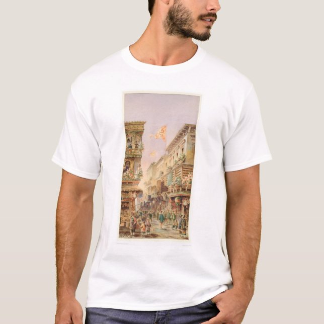Chinatown San Francisco (0108A) T-Shirt (Front)