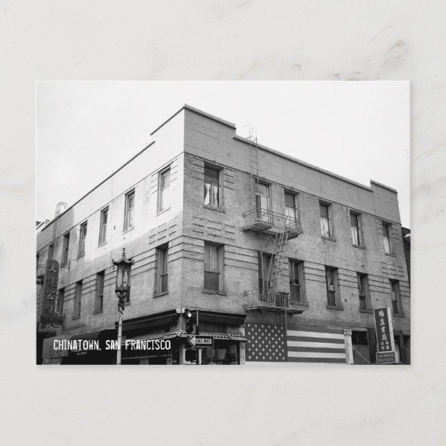 Chinatown, San Francisco Postcard (Front)