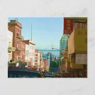 Chinatown  San Francisco Postcard