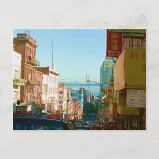 Chinatown  San Francisco Postcard