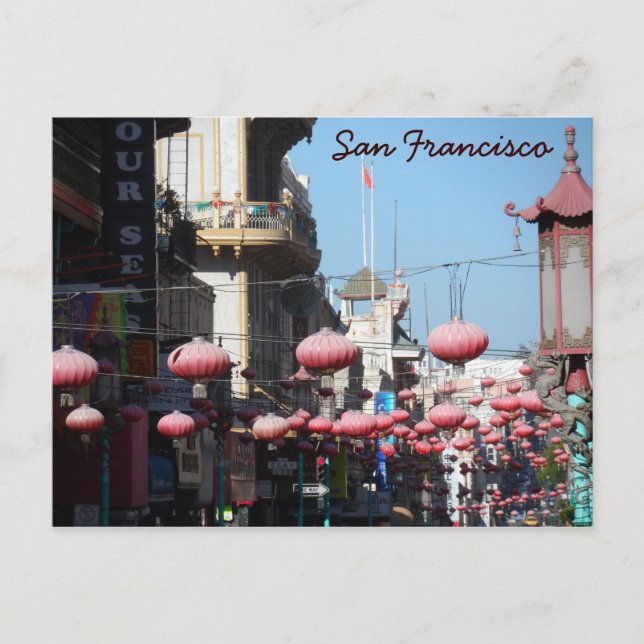 Chinatown San Francisco Postcard (Front)
