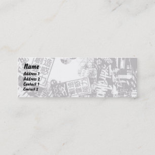 Chinatown - Skinny Mini Business Card
