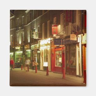 Chinatown, Soho, London, England, United Kingdom Magnet