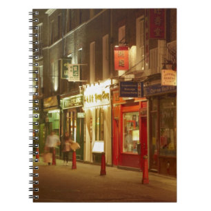 Chinatown, Soho, London, England, United Kingdom Notebook