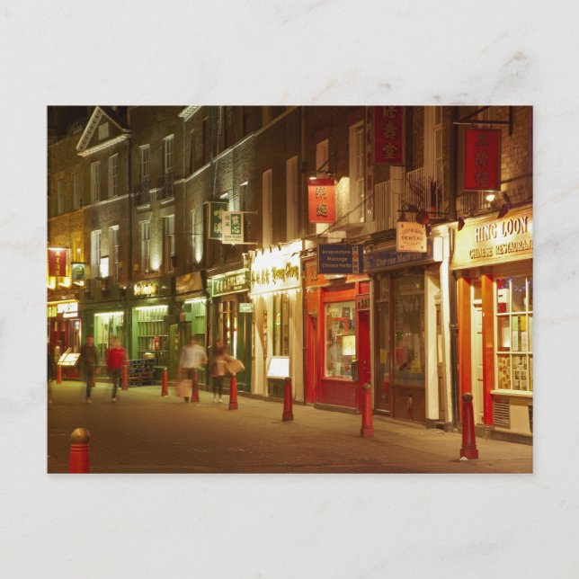 Chinatown, Soho, London, England, United Kingdom Postcard (Front)